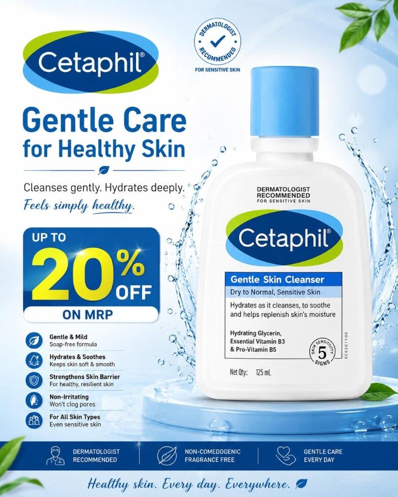 Cetaphil Gentle Care Skin Cleanser - Up to 20% Off
