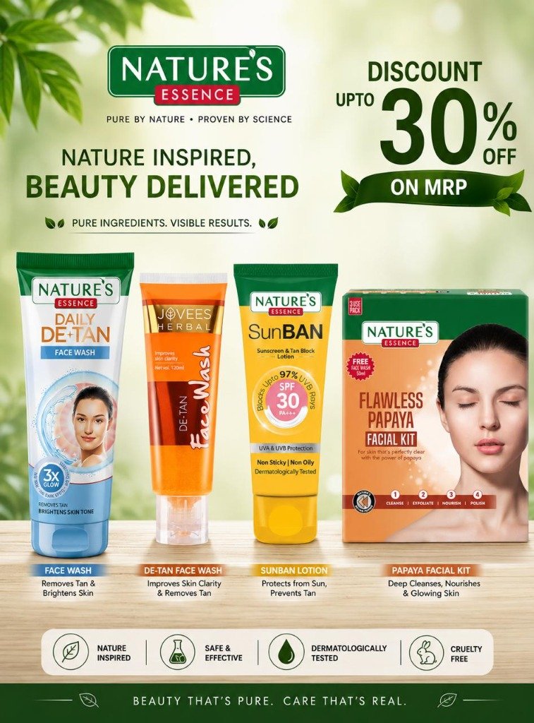 Nature's Essence - Up to 30% Off On MRP